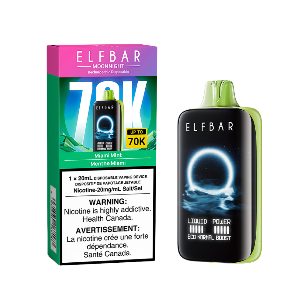 ELF BAR MoonNight 70k Disposable Device (20mg/ml)(Box of 5)[ONTARIO] -