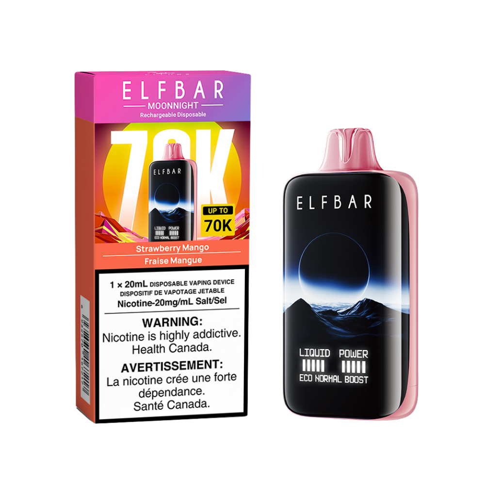 ELF BAR MoonNight 70k Disposable Device (20mg/ml)(Box of 5)[ONTARIO] -