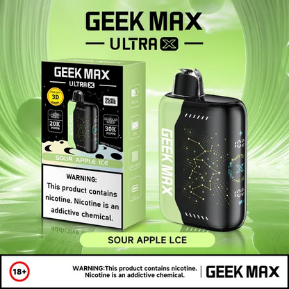 Geek Max Ultra X 30K Disposable Device (20mg/ml)(Box of 5)[ONTARIO] -