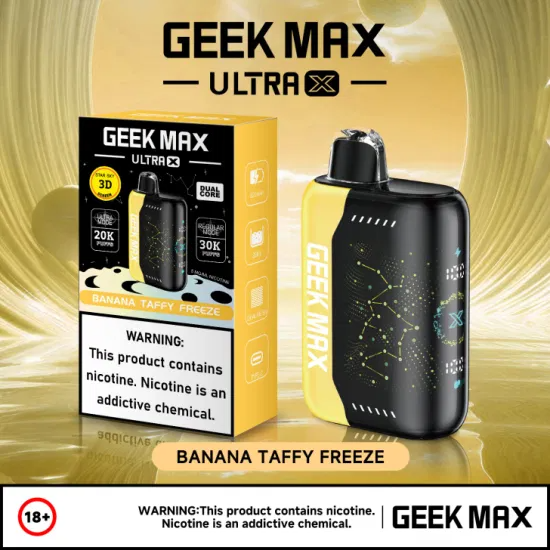 Geek Max Ultra X 30K Disposable Device (20mg/ml)(Box of 5)[ONTARIO] -