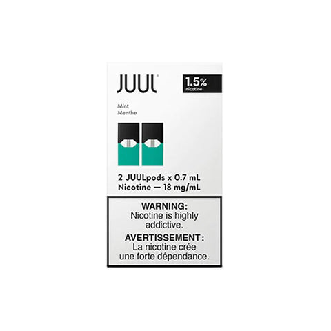 Juul Mint Pods 1.5% (Box of 8) [FEDERAL]