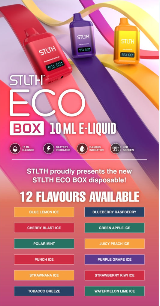 Stlth Eco Box Disposable device (20mg/ml)(Box of 5)[ONTARIO]-
